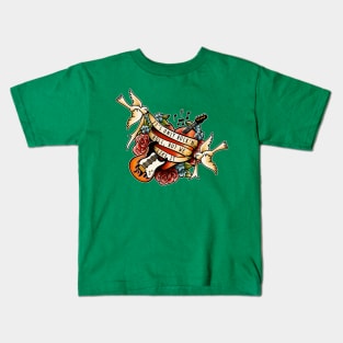 Rock Tattoo Kids T-Shirt